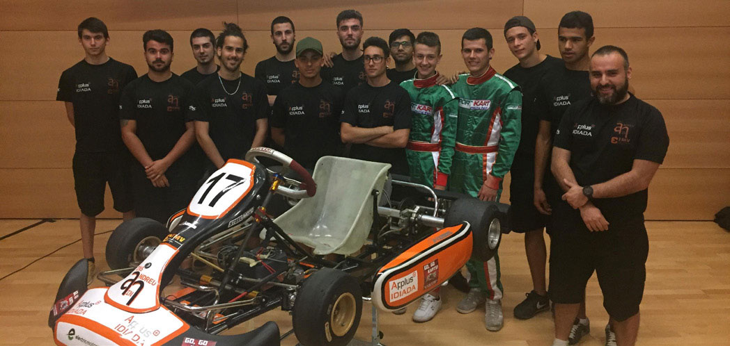 Ferreteria Jaume col·labora amb els alumnes de l’institut Andreu Nin per la construcció d’un kart elèctric