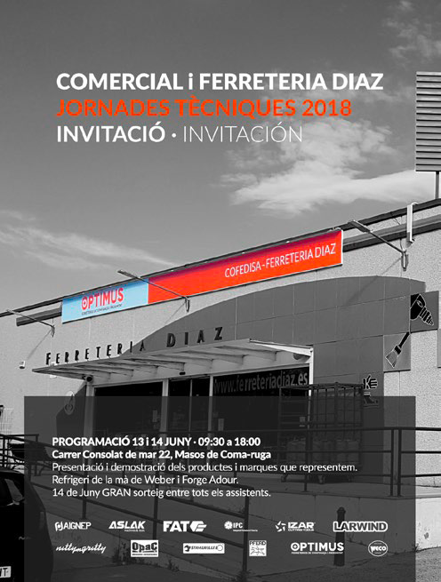 Ferreteria Díaz organitza les seves primeres jornades tècniques